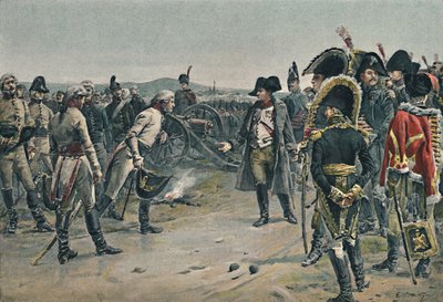 Mötet mellan Napoleon och Mack, 1805, 1896. av Paul Émile Boutigny