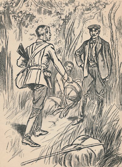 Mötet mellan Stanley och Livingstone, c1907 av Unbekannt