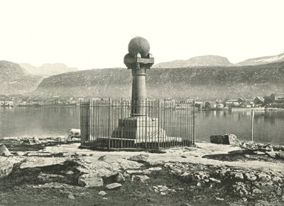 Meridiankolonnen, Hammerfest, Norge, 1895. av Unbekannt