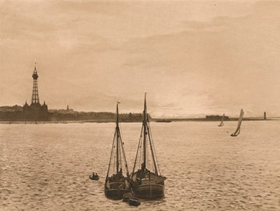 Mersey i New Brighton, 1902 av Unbekannt