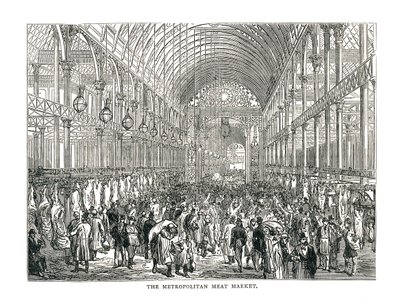Metropolitan Meat Market, 1878 av Unbekannt