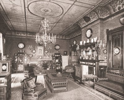 Morgonrummet, Clarence House, London, 1894. av Unbekannt
