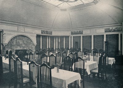 Morrisrummet på Clarion Café, Manchester, c1911 av Unbekannt