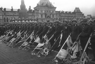 Moscow Victory Parade, 24 juni 1945 av Unbekannt