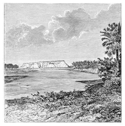 The Mound of Babil, Irak, 1895 av Unbekannt