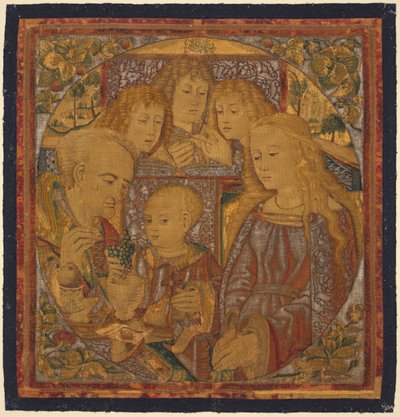 The Mystical Grapes, ca. 1500. av Unbekannt