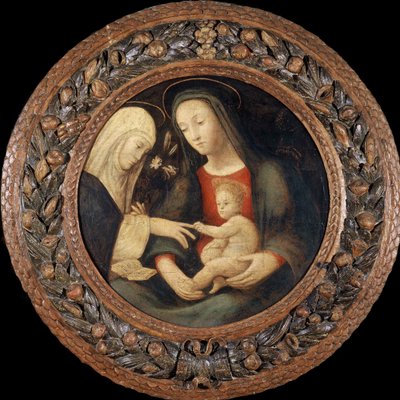 The Mystical Marriage of Saint Catherine, 1500-talets första hälft.. av Unbekannt
