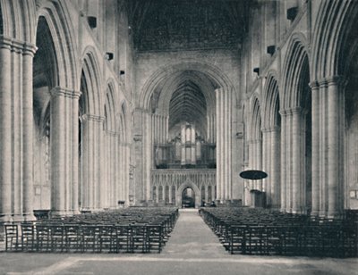 The Nave, Ripon Cathedral, 1904 av Unbekannt