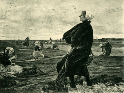 The Net-Menders, 1887-1889, 1908. av Unbekannt