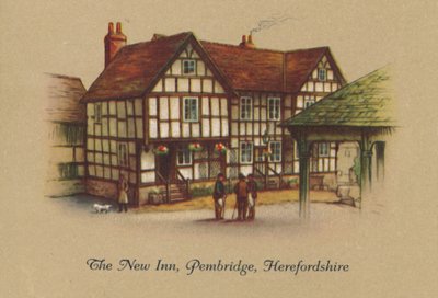 The New Inn, Penbridge, Herefordshire, 1939 av Unbekannt