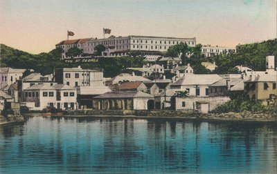 The New St. George Hotel, St. Georges, Bermuda, tidigt 1900-tal. av Unbekannt