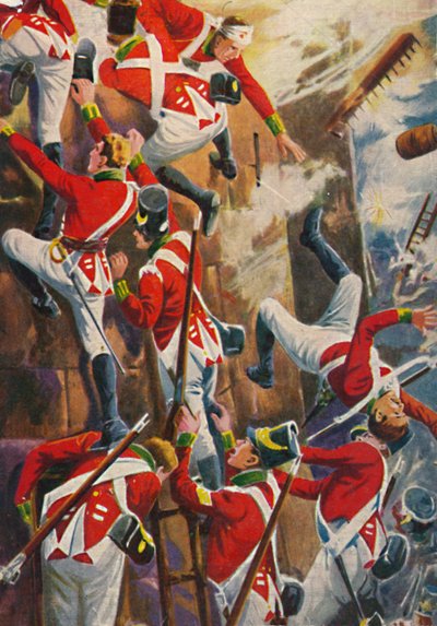 Northumberland Fusiliers. Stormar San Vincentes vallar, 1939 av Unbekannt