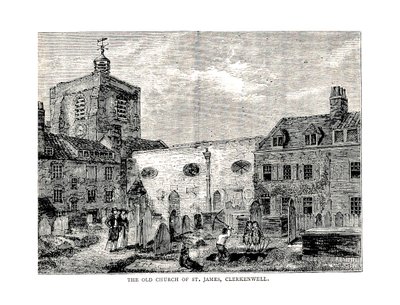 The Old Church of St. James, 1878 av Unbekannt