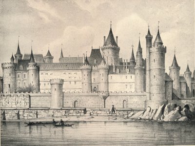 Gamla Louvren 1670, 1915 av Unbekannt