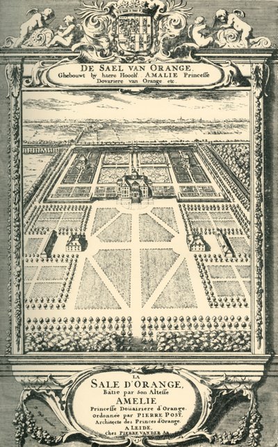 The Orange Hall, Haag, Holland, sent 1600-tidigt 1700-tal, 1903. av Unbekannt