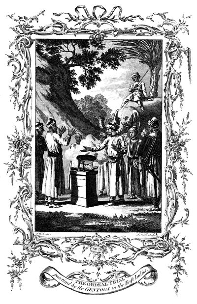 Prövningsrättegången, 1792 av Unbekannt