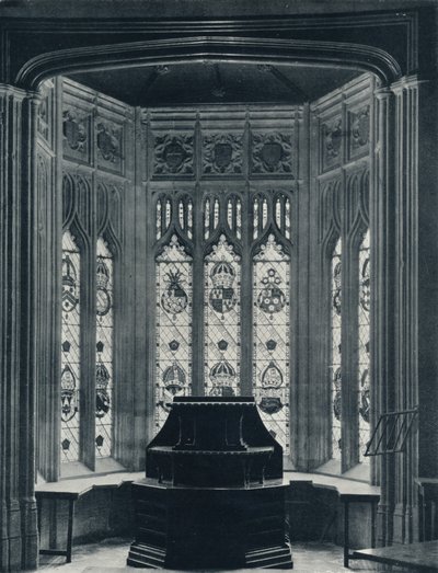 The Oriel Window in Hall, 1926 av Unbekannt