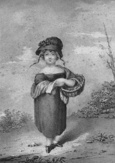 Den föräldralösa, 1830 av Unbekannt