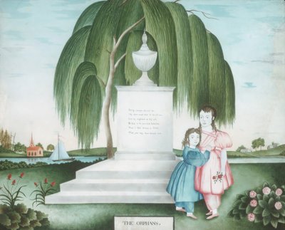 Föräldralösa, ca. 1830. av Unbekannt
