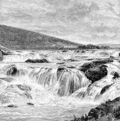 Paikarifallen i Nilgiris, Indien, 1895 av Unbekannt