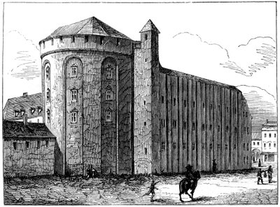 Trêves-palatset, Frankrike, c1600-talet 1849 av Unbekannt