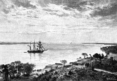 Paranafloden, Sydamerika, 1895 av Unbekannt