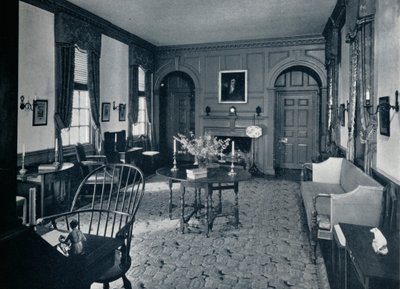 The Parlour of the Raleigh Tavern, c1938 av Unbekannt