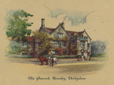 Påfågeln, Rowsley, Derbyshire, 1939 av Unbekannt