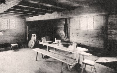 Plymouth-kolonins första handelsstation, Bourne, Massachusetts, USA, ca 1900-talet av Unbekannt