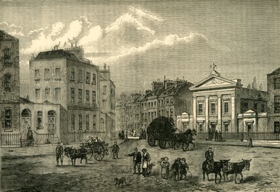 Polygonen, Somers Town, 1850, c1876. av Unbekannt