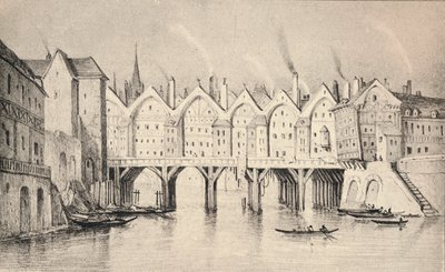 Pont St Michel 1550, 1915 av Unbekannt