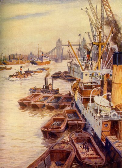 The Pool of London, c1948. av Unbekannt