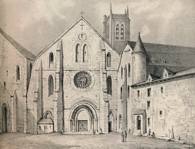Portalen till klostret St Genevieve, 1915 av Unbekannt