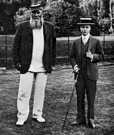 Prinsen av Wales och WG Grace, 1911 1951 av Unbekannt