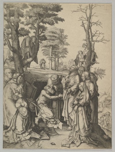 The Raising of Lazarus copy.n.d. av Unbekannt