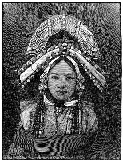 The Ranee of Sikkim, 1889 av Unbekannt