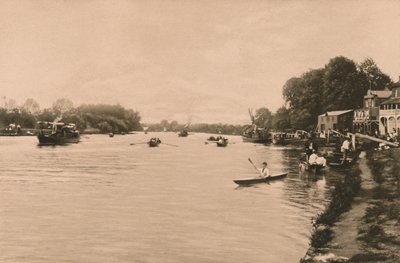 The Reach, Walton-On-Thames, 1902 av Unbekannt