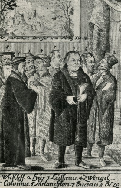 Reformatorerna, 1500-talet, 1947. av Unbekannt