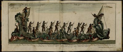 Regatta i Venedig till ära av prins Edward 1739-1767, hertig av York, den 4 juni 1764, ca 1764 av Unbekannt