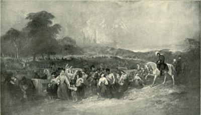 The Relief of Lucknow - Att leda de lidande till det brittiska lägret, 1901. av Unbekannt