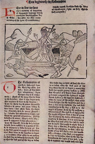 Uppståndelsen, 1483, 1947 av Unbekannt