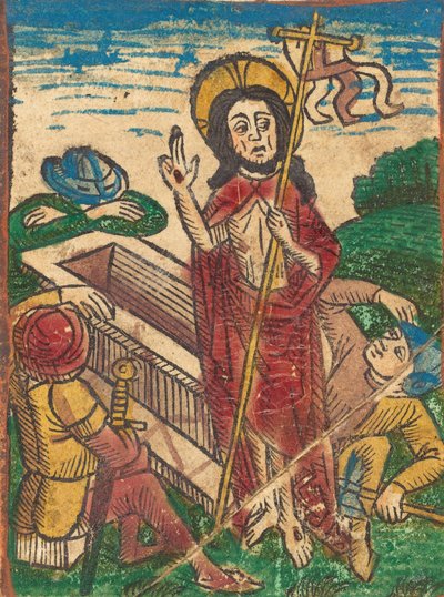 Uppståndelsen, c. 1490. av Unbekannt