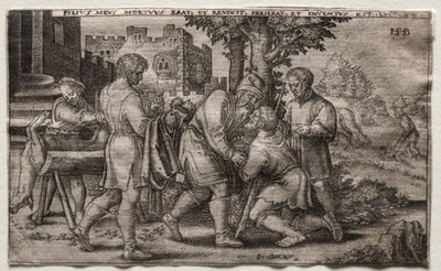 The Return of the Prodigal Son, 1500-talet. av Unbekannt