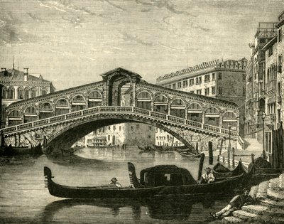 Rialto, Venedig, 1890. av Unbekannt