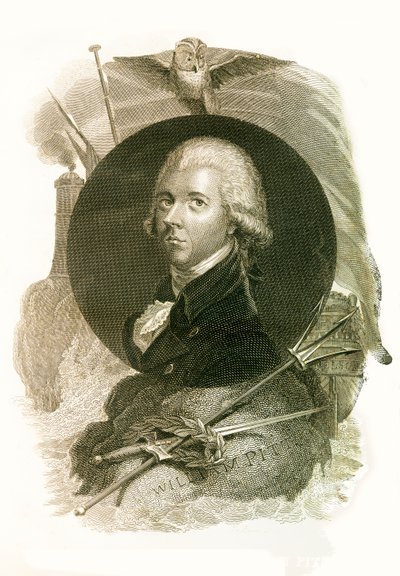 The Right Honorable William Pitt, 1759-1806, 1816. av Unbekannt