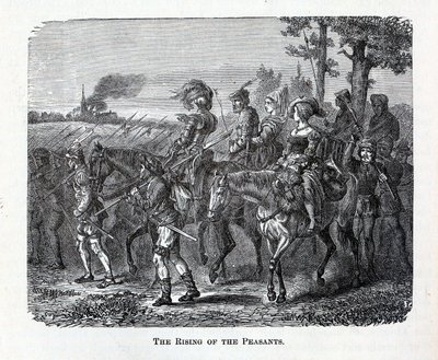 Böndernas resning, 1882 av Unbekannt