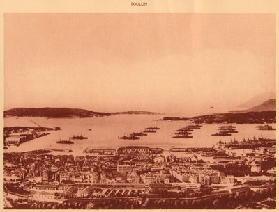 The Roadstead, Toulon, 1930. av Unbekannt