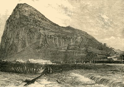 Gibraltarklippan, 1890. av Unbekannt