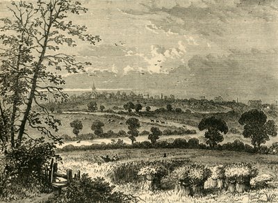 The Roman Road, Tufnell Park, 1838, c1876. av Unbekannt