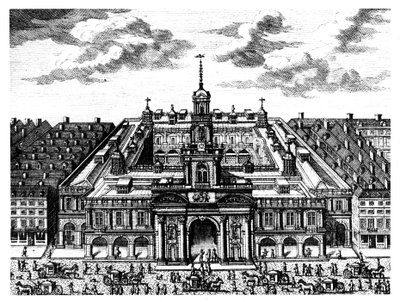 The Royal Exchange, London, sent 1600-tal av Unbekannt
